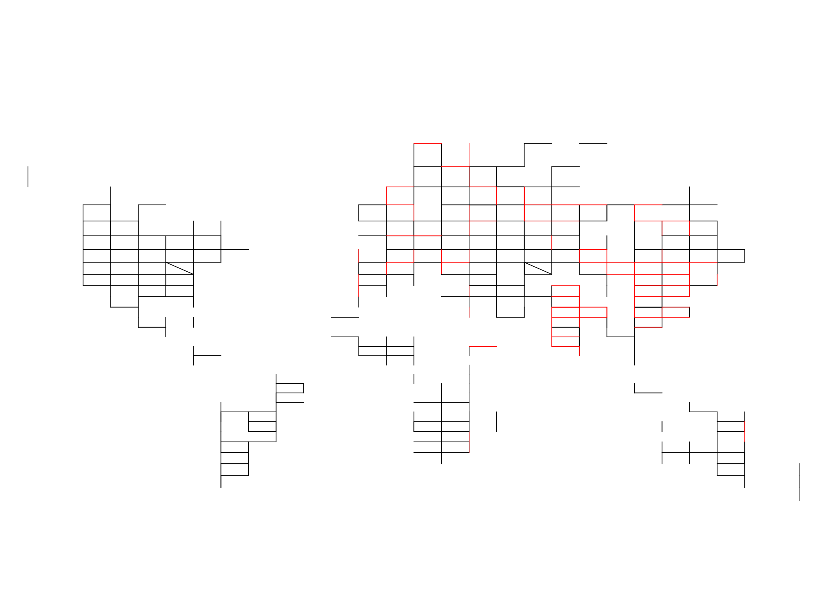 A map showing predicted population density change in the UK and Ireland between 2025 and 2030 in Viridis where darker colours are population reduction and lighter green or yellow indicate population growth